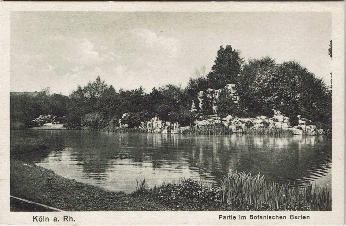 Eröffnung des Botanischen Gartens am 30.5.1914